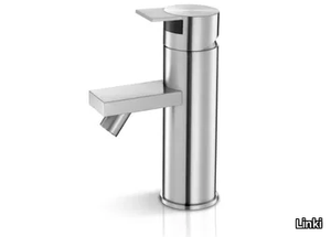 TEK 020 - Wall-mounted single handle stainless steel bidet mixer with swivel spout _ Linki