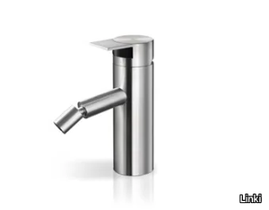 TEK ZERO 020 - Countertop stainless steel bidet mixer with swivel spout _ Linki