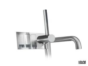 TEK ZERO 231 - Wall-mounted stainless steel bathtub set with hand shower _ Linki