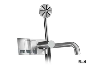 TEK ZERO 232 - Wall-mounted stainless steel bathtub set with hand shower _ Linki