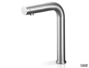 PURO 012 - Countertop hydroprogressive stainless steel washbasin mixer _ Linki