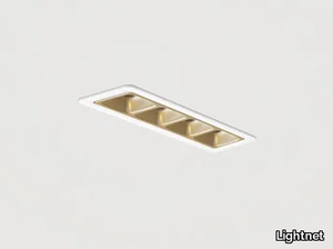 LIQUID LINE COMPACT F5 - LED recessed aluminium ceiling lamp _ Lightnet