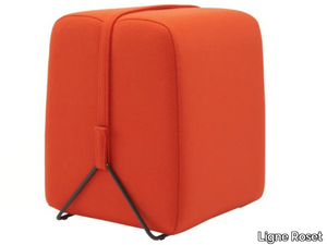 MOBIDEC - Rectangular fabric pouf _ Ligne Roset