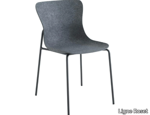 ETTORIANO - Felt chair _ Ligne Roset