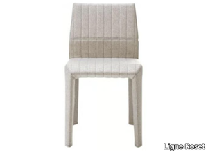 FACETT - Upholstered polyurethane foam chair with removable cover _ Ligne Roset