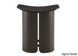 SAN - Low multi-layer wood stool _ Ligne Roset