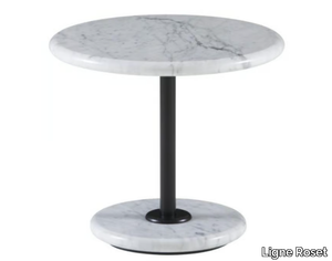 ASTAIR - Round marble coffee table _ Ligne Roset