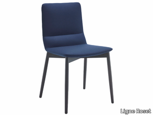 BENDCHAIR - Upholstered fabric chair with removable cover _ Ligne Roset