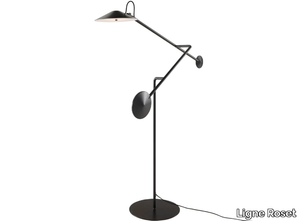 CINETIQUE - LED adjustable steel floor lamp _ Ligne Roset