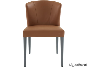 CIRCO / CIRCA - Upholstered leather chair _ Ligne Roset