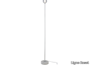 CALOT - LED floor lamp with marble base and glass shade _ Ligne Roset