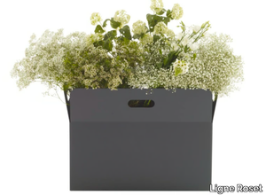 GIARDINETTO - High rectangular steel planter _ Ligne Roset