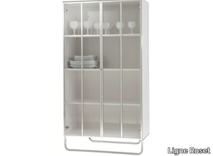 HYANNIS PORT - Wood and glass display cabinet _ Ligne Roset