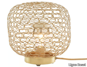 JALI - LED brass table lamp _ Ligne Roset