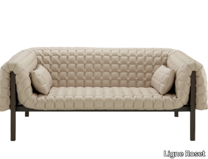 RUCHÉ - 3 seater leather sofa _ Ligne Roset