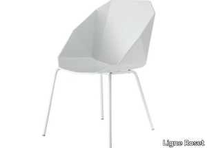 ROCHER - Technopolymer chair with armrests _ Ligne Roset