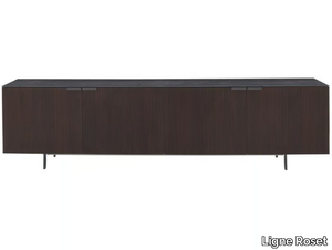 SELVANS - Walnut sideboard with doors _ Ligne Roset