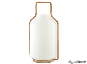 SOMERSET - Halogen opal glass table lamp _ Ligne Roset