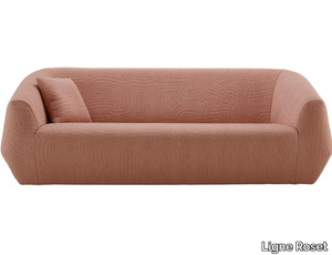 UNCOVER - 3 seater fabric sofa with removable cover _ Ligne Roset