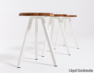 STUDIO - Wooden stool _ Liqui Contracts