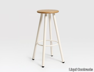 FRANCIS - Wooden barstool _ Liqui Contracts