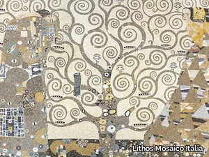 ARTISTIC CONTEMPORARY - OMAGGIO A KLIMT - Marble mosaic _ Lithos Mosaico Italia