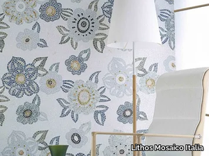 ARTISTIC CONTEMPORAY - FLOWERS - Marble mosaic _ Lithos Mosaico Italia