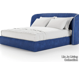 CAILLOU - Fabric bed with upholstered headboard _ Liu Jo Living Collection