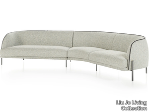 CAILLOU - Sectional fabric sofa _ Liu Jo Living Collection