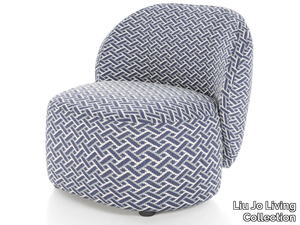 GUEST - Upholstered fabric armchair _ Liu Jo Living Collection