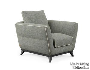 PERFECT DREAM - Upholstered fabric armchair with armrests _ Liu Jo Living Collection