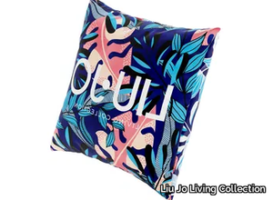 Cushion - Square fabric cushion with floral pattern _ Liu Jo Living Collection