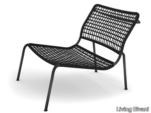 CARBON FROG - Garden other materials easy chair _ Living Divani