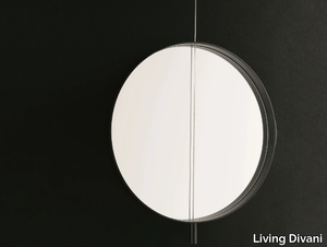 GALILEO - Round wall-mounted mirror _ Living Divani