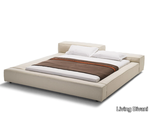 EXTRASOFT - Fabric double bed with removable cover _ Living Divani