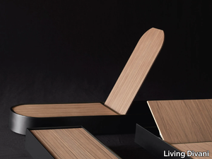 FLAP - Wooden coffee table with storage space _ Living Divani