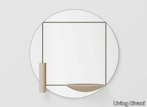 PARADIGMA - Round wall-mounted mirror _ Living Divani