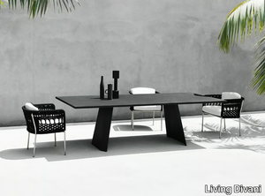 WEDGE - Rectangular table _ Living Divani