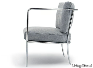 CAFÉ - Easy chair with armrests _ Living Divani