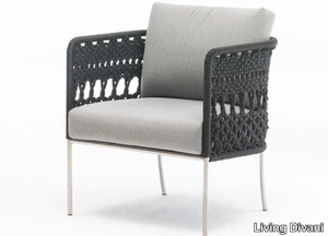 TOMBOLO - Upholstered easy chair with armrests _ Living Divani