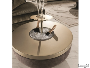 GODWIN BAR - Round coffee table with ice bucket _ Longhi