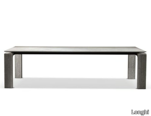 DOMINIC - Marble dining table _ Longhi