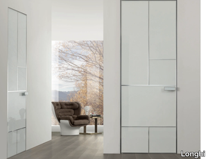 LAND - Hinged tempered glass door _ Longhi