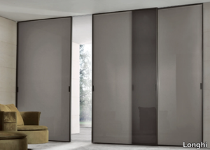 SPARK - Lacquered glass door _ Longhi