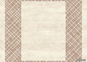 GIARDINO IVORY - Handmade fabric rug _ Loloey