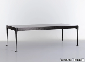 ARU - Rectangular wooden table _ Lorenzo Tondelli