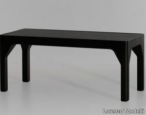 HARDY - Rectangular beech coffee table _ Lorenzo Tondelli