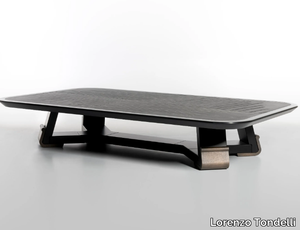 HORACIO - Rectangular beech coffee table _ Lorenzo Tondelli