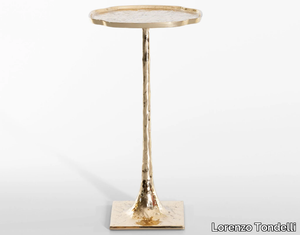 OLIVAR - Bronze side table _ Lorenzo Tondelli