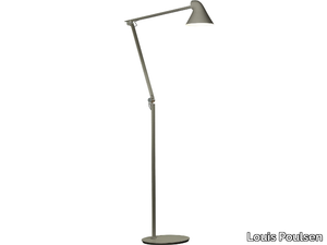 NJP - LED adjustable metal floor lamp _ Louis Poulsen